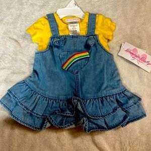 Overall, baby dress and onesie